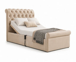 Heritage 2000 Adjustable Mobility Bed With Memory Foam Mattress Beige - thumbnail 9