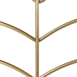 Wyld And Coco Lumina Gold 3-Panel Folding Room Divider - Iron Frame Ornate Screen, 120 X 1 X 160 Cm - thumbnail 6