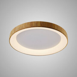 Luminosa Lighting Luminosa Niseko Ring Ceiling 65Cm 48W Led, 3000K, 3900Lm, Wood, 3Yrs Warranty - thumbnail 2