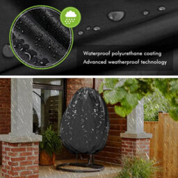 Garden Hanging Chair Cover, Waterproof Protective Windproof, Uv-Resistant, Dustproof For - thumbnail 2