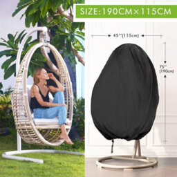 Garden Hanging Chair Cover, Waterproof Protective Windproof, Uv-Resistant, Dustproof For - thumbnail 5