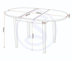 Seconique Oxford Extending Dining Set Grey And Natural Oak With Grey Fabric - thumbnail 7