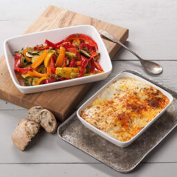 W.M Bartleet & Sons Wm Bartleet & Sons Porcelain Traditional Lasagne Dishes, Set Of 2 - thumbnail 2