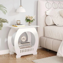 1 Piece Arch Design 44 X 30 X 46 Cm  Small Bedside Table Cabinet