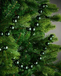 Werchristmas Sage Green Oversized Beaded Garland 2.7 M - thumbnail 2
