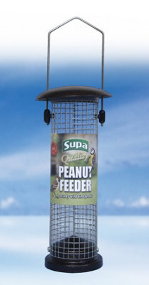 Supa 995 Ltd Wild Bird Peanut Feeder, Transparent
