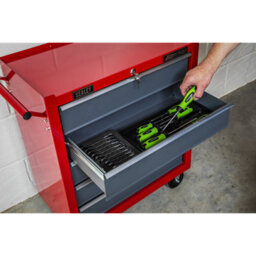 Sealey American Pro Rollcab 5 Drawer - Red/grey - thumbnail 5