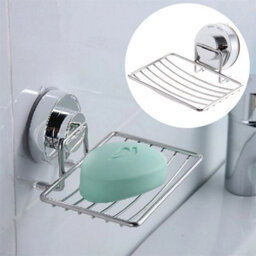 Shower Soap Holder Sponge Vacuum Suction Cup Soap Dish Soap Tray - thumbnail 6