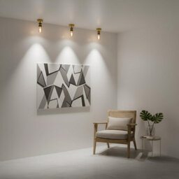 Single Head Fully Earth Ceiling Light Retro Semi Flush Mount E27 Lamp Holder Sconce Chandeliers Pendent Set - thumbnail 2