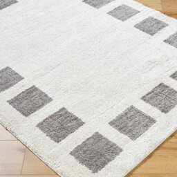 Livabliss Fossay Shaggy-Washable Beige Charcoal Modern Hig Pile Living Bedroom Rug 200 X 275 Cm Easy Care, Non Shedding - thumbnail 6