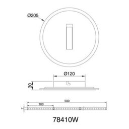 Luminosa Lighting Luminosa Avery Integrated Led Wall Lamp White Matt Led 4000K - thumbnail 7
