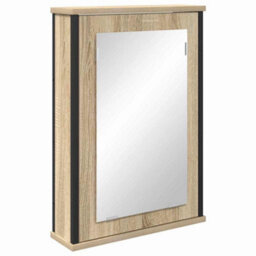 Walplus Bathroom Furniture Set 4 Pcs Sonoma Oak 33 X 33 X 185.5 Cm - thumbnail 5