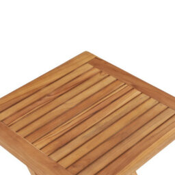 Berkfield Folding Garden Table 45X45X45 Cm Solid Teak Wood - thumbnail 5