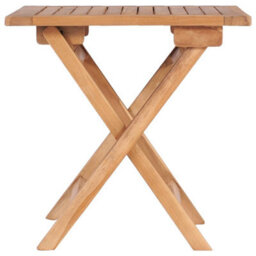 Berkfield Folding Garden Table 45X45X45 Cm Solid Teak Wood - thumbnail 2