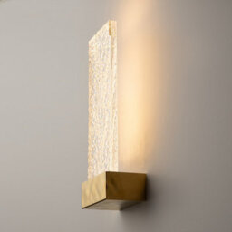 Luminosa Lighting Luminosa Ornate Modern Integrated Led Wall Lamp Brass 3000K 50Lm Acrylic Shade - thumbnail 5