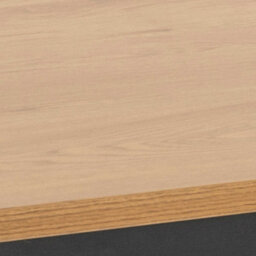 Wyld Haus El Paso 6-Seater Dining Table Wild Oak Effect Top Matte Black Base - thumbnail 6
