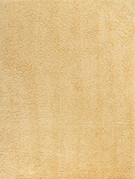 Livabliss Moda Shaggy-Solid Color Yellow Plush Soft Pile Living Bedroom Rug 160 X 213 Cm Easy Care, Non Shedding