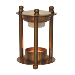 Artisan Furniture Solid Wood Brass Antique Burner Set (Summer) - thumbnail 3