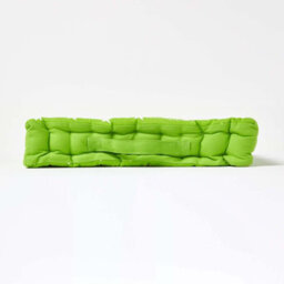 Homescapes Cotton Green Stars Floor Cushion, 50 X 50 Cm - thumbnail 5
