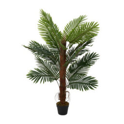 Thehotsale 120Cm Artificial Tropical Palm Tree Potted Plant For Indoor Decoration - thumbnail 4