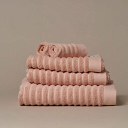Misona Organic Cotton Bath Sheet - Blush - thumbnail 1