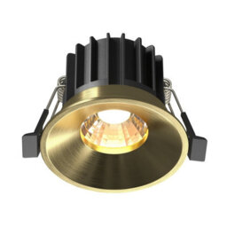 Luminosa Lighting Luminosa Round Recessed Downlight Brass 3000K 870Lm - thumbnail 1