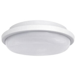 Long Life Lamps Company 20W Led Bulkhead Round Ceiling Light Flush Mounted 6500K Cool White Ip54 Cw02 - thumbnail 1