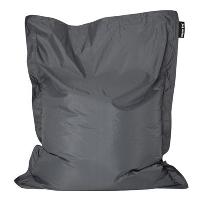 icon Bazaar Bag Slate Grey Giant Indoor Outdoor Bean Bag Lounger - image 1