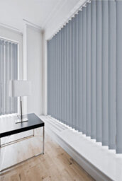Caecus Blinds Dimout Patterned Vertical Blind Complete 120Cm Cream