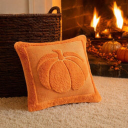 Amorly 2Pack Fall Pumpkin Pillow Covers,orange Soft Plush Autumn Throw Cushion Cases,thanksgiving Home Decor For Sofa,bedroom,living Room - thumbnail 4