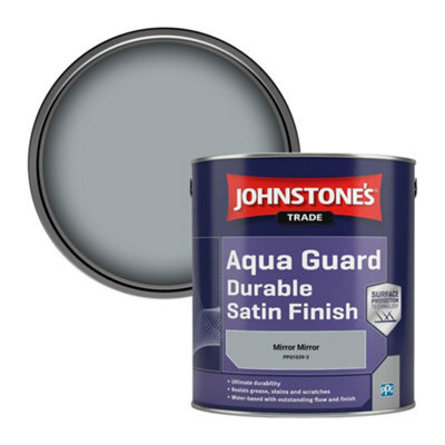 Johnstone's Trade Wood & Metal Aqua Guard Durable Satin Paint Mirror Mirror (Ppg1039-3) 2.5L - image 1