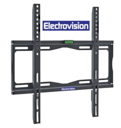 Electrovision Fixed Tv Bracket With A Wall Mount Plate And A Tv Support Assembly - thumbnail 3