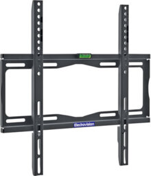 Electrovision Fixed Tv Bracket With A Wall Mount Plate And A Tv Support Assembly - thumbnail 1