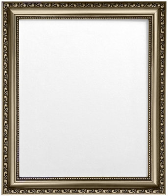 Frames By Post Shabby Chic Gun Metal Photo Frame 18 X 12 Inch - image 1