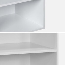 Alice's Garden Sweeek - Modular Open Wardrobe Shelf Unit Modulo White 60X45X180 Cm - thumbnail 4