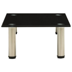 Walplus Tv Stand Black 40X35X17 Cm Tempered Glass - thumbnail 3