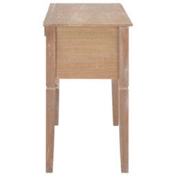 Berkfield Writing Desk Brown 109.5X45X77.5 Cm Wood - thumbnail 5