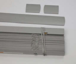 Lister Cartwright Day And Night/zebra Blinds, Premium Quality Double Roller, Vision Blinds(Dark Grey, 150 X 165 Cm) - thumbnail 9