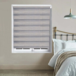 Lister Cartwright Day And Night/zebra Blinds, Premium Quality Double Roller, Vision Blinds(Dark Grey, 150 X 165 Cm) - thumbnail 5