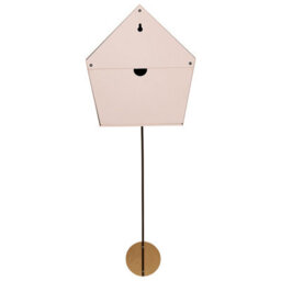 Beliani Pendulum Clock Arbaz 24 Cm Pink - thumbnail 6