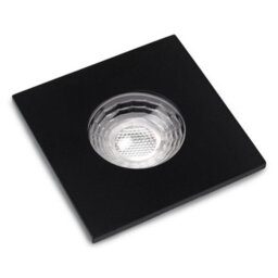 10 Pack - Matt Black Gu10 Square Fire Rated Downlight - Ip65 - Se Home - thumbnail 2