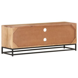 Berkfield Tv Cabinet 110X30X40 Cm Solid Acacia Wood - thumbnail 4