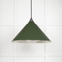 From the Anvil Hammered Nickel Hockley Pendant In Heath - thumbnail 3