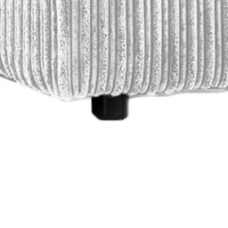 Furnishings For Less UK Luxor Jumbo Cord Silver 3 + 2 Fabric Sofa Suite - thumbnail 5