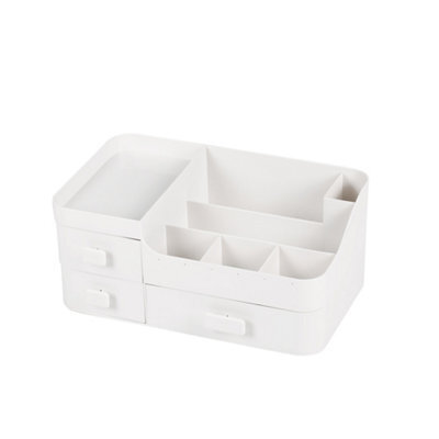 Darphe White Desktop Makeup Organizer With 3 Drawers 33.5Cm W - image 1