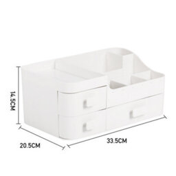 Darphe White Desktop Makeup Organizer With 3 Drawers 33.5Cm W - thumbnail 5