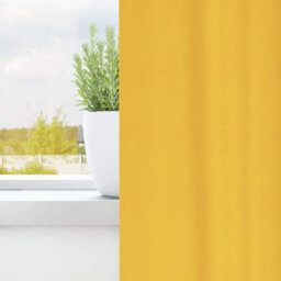 Berkfield Modern Curtains 2 Pcs Mustard Yellow 225 X 140 Cm Polyester - thumbnail 3