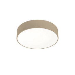 Luminosa Lighting Luminosa Caprice Led Round Flush Ceiling Light Painted Gold Phase Cut Dimming 52Cm 3940Lm 3000K