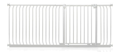 Safetots Elite Pressure Safety Gate, 189Cm - 198Cm, Matt White, Pressure Fit Stair Gate - image 1