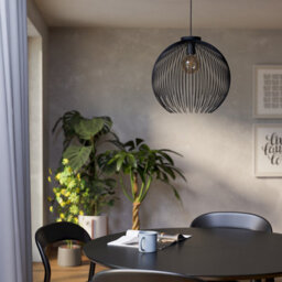 Eglo Venezuela Black Steel Pendant Light - thumbnail 2